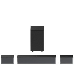 Barra de Sonido Ultimea Poseidon M4T 5.1 450 W Dolby Atmos HDMI eARC con Subwoofer Inalámbrico y 2 Altavoces Traseros