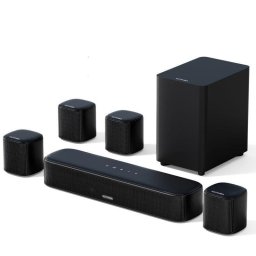 Barra de Sonido Ultimea Aura A40 7.1 330W con Subwoofer y 8 Altavoces, Control por App y Bluetooth