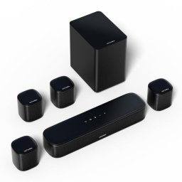Ultimea Barra de Sonido Aura A40 7.1 330W Control App SurroundX Negra