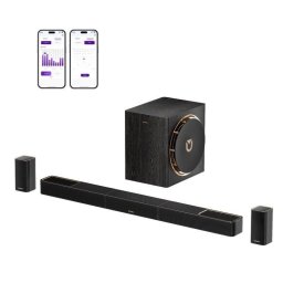 Ultimea Barra de Sonido Skywave Serise 5.1.4 760W HDMI eARC Bluetooth 5.4 Dolby Atmos