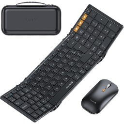 Protoarc Xkm01 Teclado Plegable Y Raton Bluetooth Inalámbrico