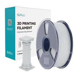 Filamento PLA Sunlu High-Speed Marble Oreo 1,75 mm Precisión Alta Velocidad