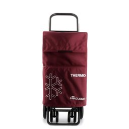Carro de compras Rolser Thermo Fresh MF Aluminio 2/4 Ruedas Borgoña