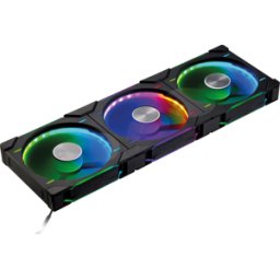 PHT F140D30BK3P - PHANTEKS D30, flujo de aire, D-RGB, 140mm, negro, 3P