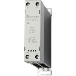 FINDER FIN 77.11.9.8251 - Relé de carga, 15 a, interruptor de valor de par, 24 V.