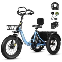Bicicleta Eléctrica Eskute T302 Pro 250W 20" Azul