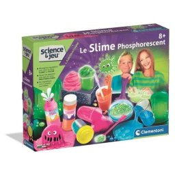 Kit de ciencia Clementoni Slime Fosforescente brilla en la oscuridad