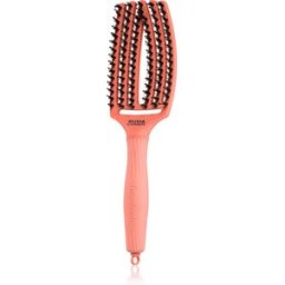 Fingerbrush Boar & Nylon Cepillo Para El Cabello Con Cerdas De Náilon Y De Jabalí Radiant Peach 1 Ud