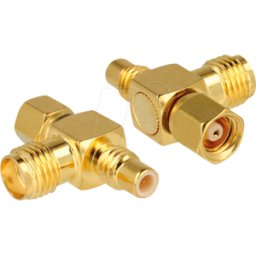 DELOCK 89629 - Adaptador SMC hembra > macho > pieza en T.
