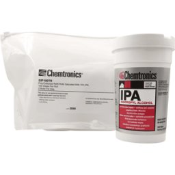 CHEMTRONICS CHEM SIP IPA KIT - Paños de limpieza IPA, caja dispensadora, + 2 x 100 pa&nt