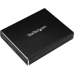 STARTECH.COM ST SM22BU31C3R - Caja externa 2x SATA SSD M.2, USB 3,1 / SATA RAID