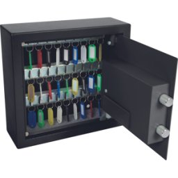 PEREL VEL BG80021 - Caja de llaves, código PIN, 30 ganchos