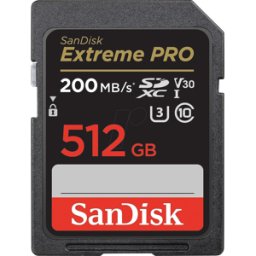 SANDISK SDSDXXD512GGN4IN - Tarjeta de memoria SDXC, 512 GB