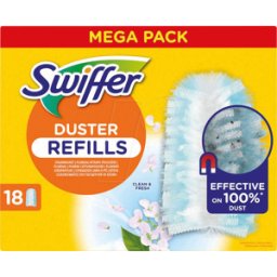 SWIFFER 711043 - Swiffer imán de polvo relleno pack 18 piezas