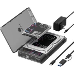 ICYBOX IB-3882MSCL-CU31 - Cloning/docking station, M.2 NVMe SSD & SATA HDD/SSD, USB 10 Gbp