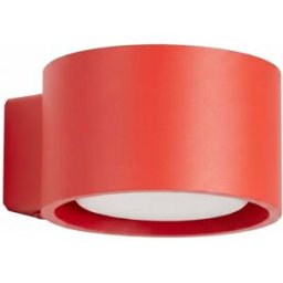 Aplique de pared rojo MODO 1