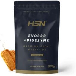 HSN Evopro (mezcla proteínas premium) + DigeZyme® 500g speculoos - Proteínas Liberación Secuencial - Polvo - 17 Servicios