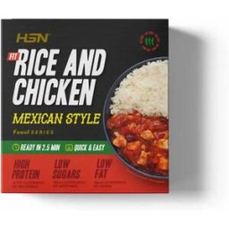 HSN Plato preparado estilo fit arroz con pollo en salsa picante estilo mexicano - 420g - Platos Preparados - Platos Preparados - 1 Servicios