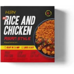 HSN Plato preparado estilo fit arroz con pollo en salsa estilo asiática - 420g - Platos Preparados - Platos Preparados - 1 Servicios