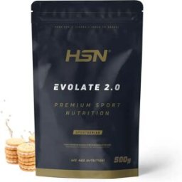 HSN Evolate 2.0 (whey isolate CFM) 500g galletas y crema - Proteínas Aisladas de Suero - Polvo - 16 Servicios
