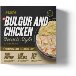 HSN Plato preparado estilo fit bulgur con pollo en salsa de mostaza estilo francés - 420g - Platos Preparados - Platos Preparados - 1 Servicios
