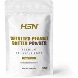 HSN Crema de cacahuete desgrasada en polvo 500g - Mantequillas y Cremas - Polvo - 50 Servicios