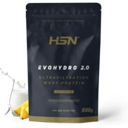 HSN Evohydro 2.0 (hydro whey) 500g yogur y piña - Proteínas Hidrolizadas - Polvo - 17 Servicios