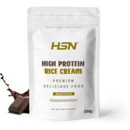 HSN Crema de arroz proteica 500g chocolate - Recetas Saludables - Polvo - 10 Servicios