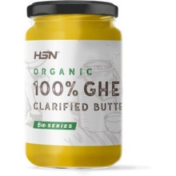 HSN 100% Ghee mantequilla clarificada orgánica - 500g - Mantequillas y Cremas - Mantequilla - Servicios