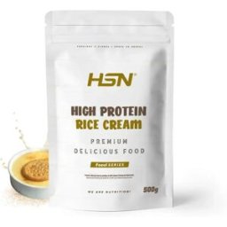 HSN Crema de arroz proteica 500g natilla - Recetas Saludables - Polvo - 10 Servicios