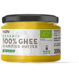 HSN 100% Ghee mantequilla clarificada orgánica - 200g - Mantequillas y Cremas - Mantequilla - Servicios