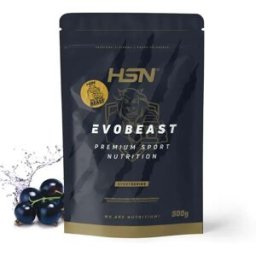 HSN Evobeast 500g grosella negra - Pre-Entrenamiento - Polvo - 10 Servicios