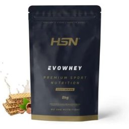HSN Evowhey protein 2kg barquillo de crema de avellana - Proteínas Concentradas de Suero - Polvo - 67 Servicios