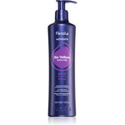 Wonder No Yellow Mask Mascarilla Para Cabello Neutralizante Para Tonos Amarillos 350 Ml
