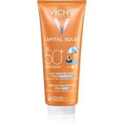 Capital Soleil Gentle Milk Leche Protectora Para Niños Para Rostro Y Cuerpo Spf 50 300 Ml