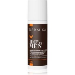 100% For Men Crema Regeneradora Antiarrugas Para Hombre 60+ 50 Ml