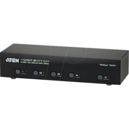 ATEN VS0401 - Interruptor VGA/audio, 4 puertos