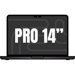 Apple Macbook Pro 14"/ M5 10-Core CPU/ 16GB/ 1TB SSD/ 10-Core GPU/ Negro Espacial