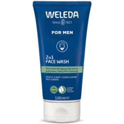 Weleda For Men Gel Limpiador 2 En 1 Rostro & Barba 100 ml