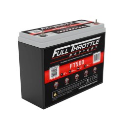 Batería de alta descarga FULL THROTTLE F-500 FULLRIVER 12V 40Ah CCA 500A