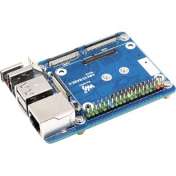 WAVESHARE RPI CM4 IO MINI2 - Raspberry Pi - Mini placa base Compute Module 4, con RTC, Rev.2