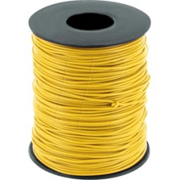 ECON CONNECT ECON KL014GE100 - nect Alambre de cobre trenzado 0,14qmm 100m amarillo