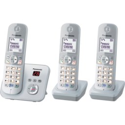 PANASONIC PAN KX-TG6823GS - Teléfono DECT, con contestador automático, 3 teléfonos
