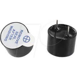 ECON CONNECT SEC12090502048 - Zumbador de CA, magnético, 85, 2048 Hz, 5,0 V AC, ø12 mm