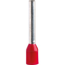 SCHNEIDER ELECTRIC SE DZ5CE010L12D - Ferrule Linergy DZ5. Ø 1 mm², rojo, 1 piezas