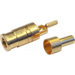 TELEGÄRTNER TG 100024883 - SMB zócalo para RG-316/U chapado en oro