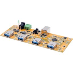 EXSYS EXSY 1184HMVS2PL - USB 3,2 Gen 1 4-Port HUB Board, 15kV ESD