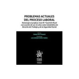 Editorial Tirant Lo Blanch Problemas Actuales Del Proceso Laboral