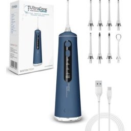 Boston Tech Ultra Care Irrigador Dental Inalámbrico portátil Profesional IPX7 Azul 1 ud