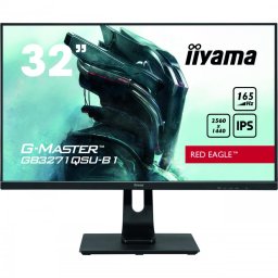 iiyama G-Master GB3271QSU-B1 32" Fast IPS QHD 165Hz 1ms FreeSync USB-A Altavoces Altura Ajustable